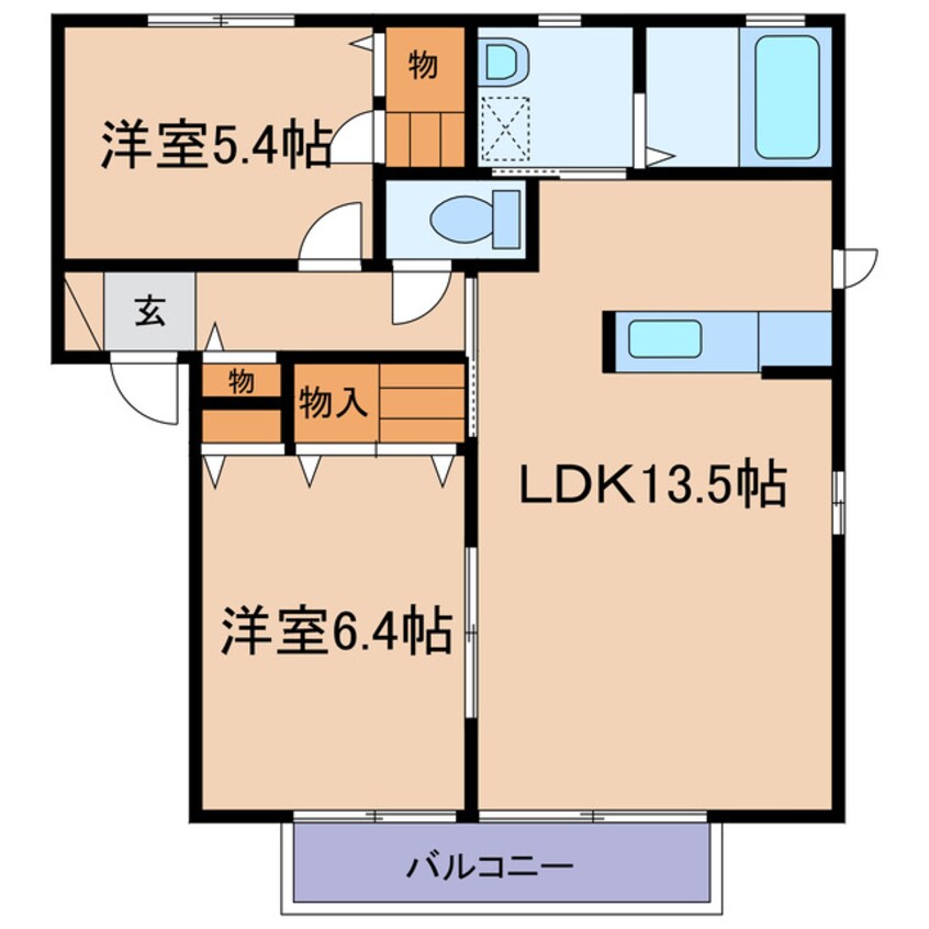 間取図 エストリオン