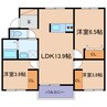 サバーブテラス黒崎新町 3LDKの間取り