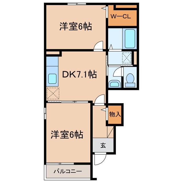 間取り図 サンファミリア