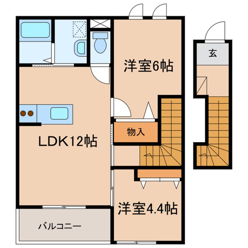 間取図 Villa du port