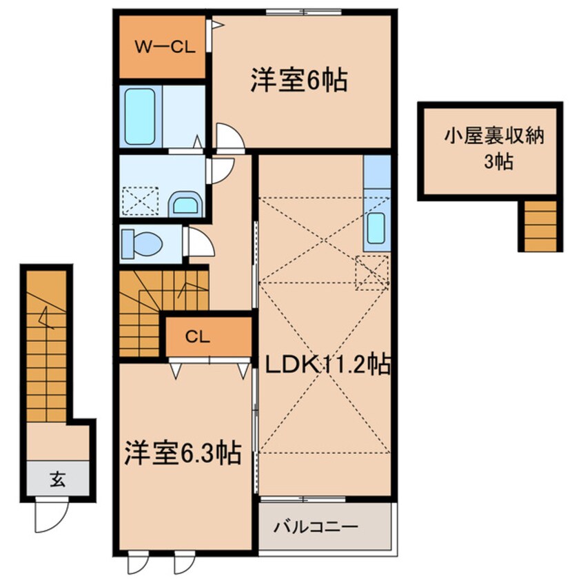 間取図 プラシード・T