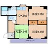 第2オノコーポ 3DKの間取り