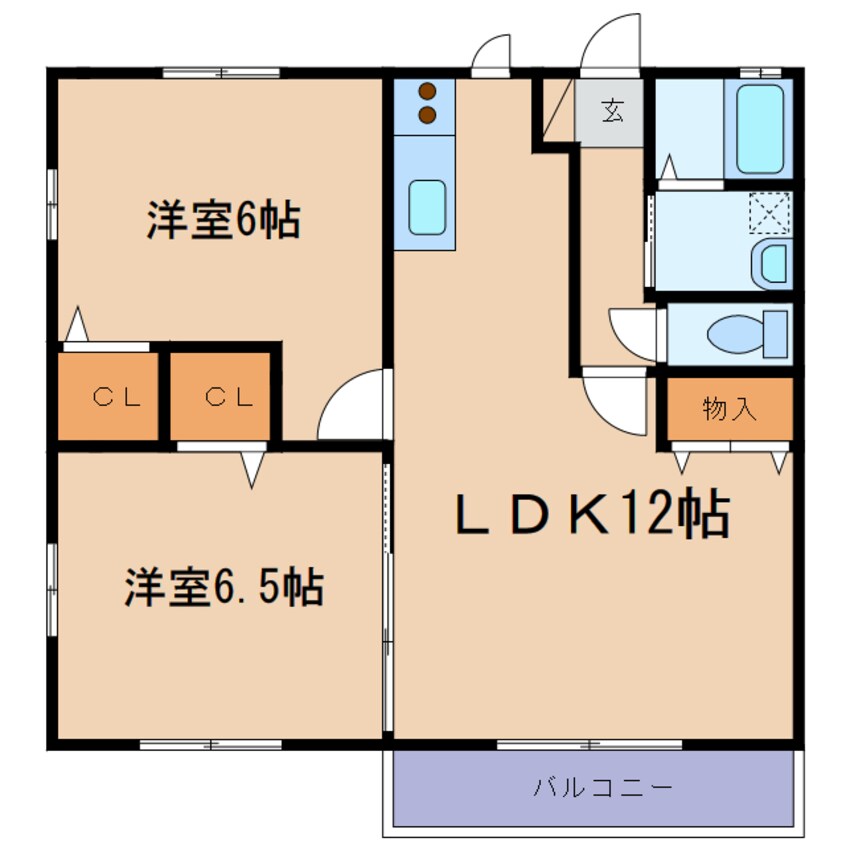 間取図 シーサイドアヴェニュー