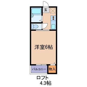 間取図 さんさん館C・D