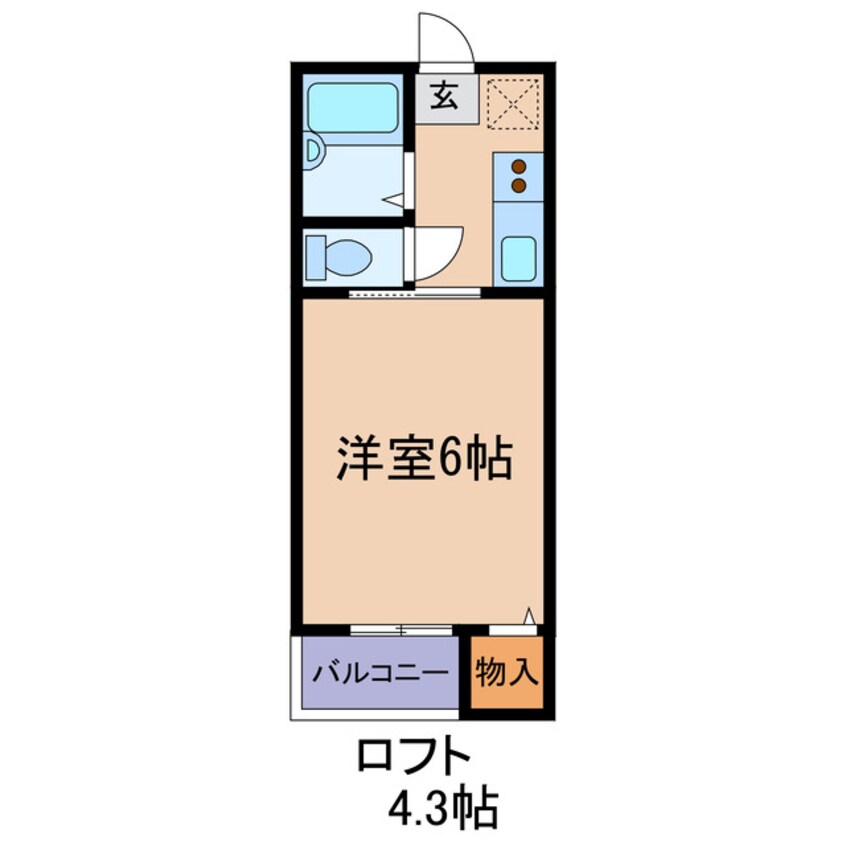 間取図 さんさん館C・D