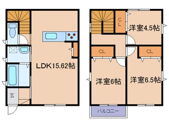 間取図 コンフォールA