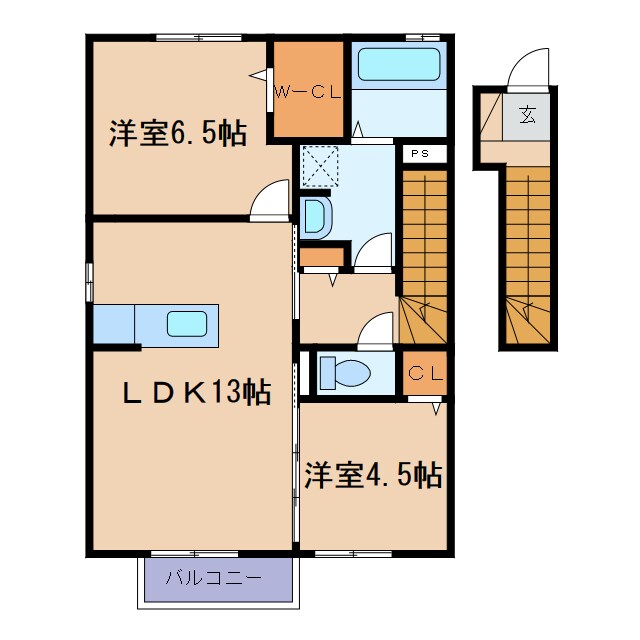 間取り図 ディモルフォセカA・B