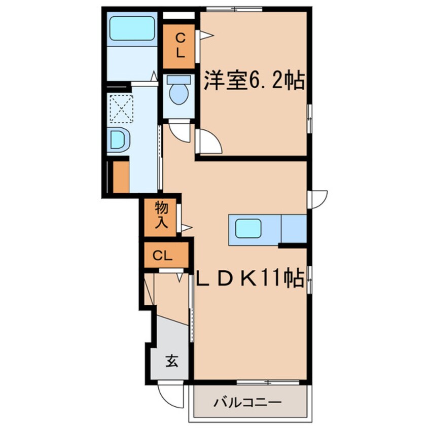 間取図 トゥールビヨン