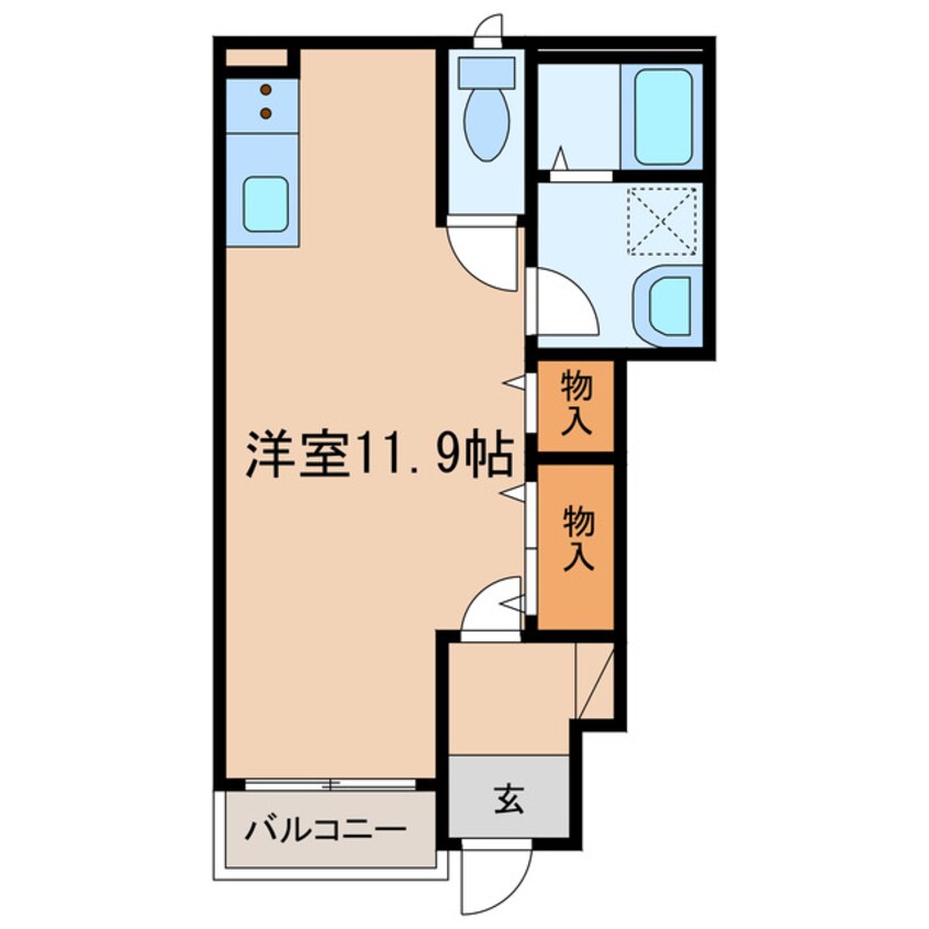 間取図 ペスカ・マーレ