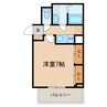グランディオーズＴＯＫＩ　Ⅲ 1Kの間取り