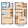 カンパーニャ・タマ 3LDKの間取り