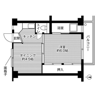 間取図 ビレッジハウス玉島