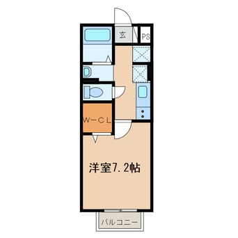 間取図 セジュール上野浦Ⅱ