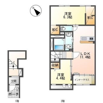 間取図 バン・テール