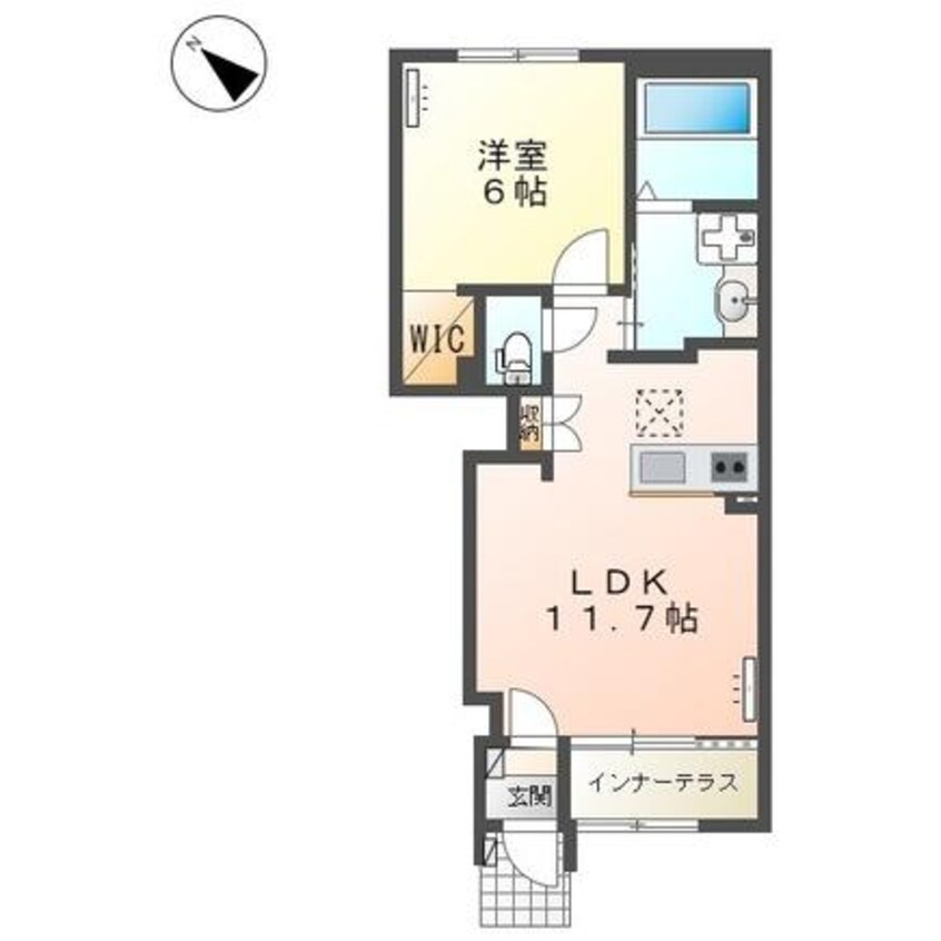 間取図 （仮）スターテラスⅡ阿賀崎