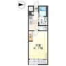 ガーデン 1Kの間取り
