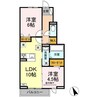 エール 2LDKの間取り