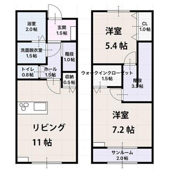 間取図 タリスヴィータB