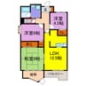 サンワプラザ福崎Ⅲ 3LDKの間取り