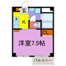 サンワプラザ福崎Ｓ 1Kの間取り