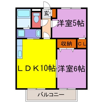 間取図 サンライフ新町