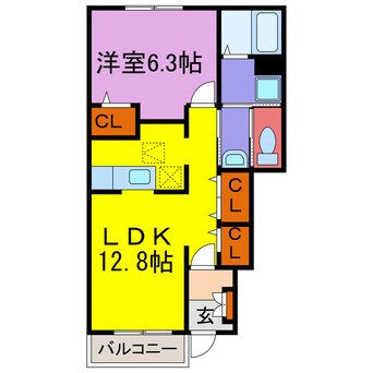 間取図 グレイス・エンジェル