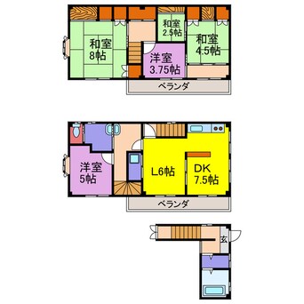 間取図 福崎駅前戸建て