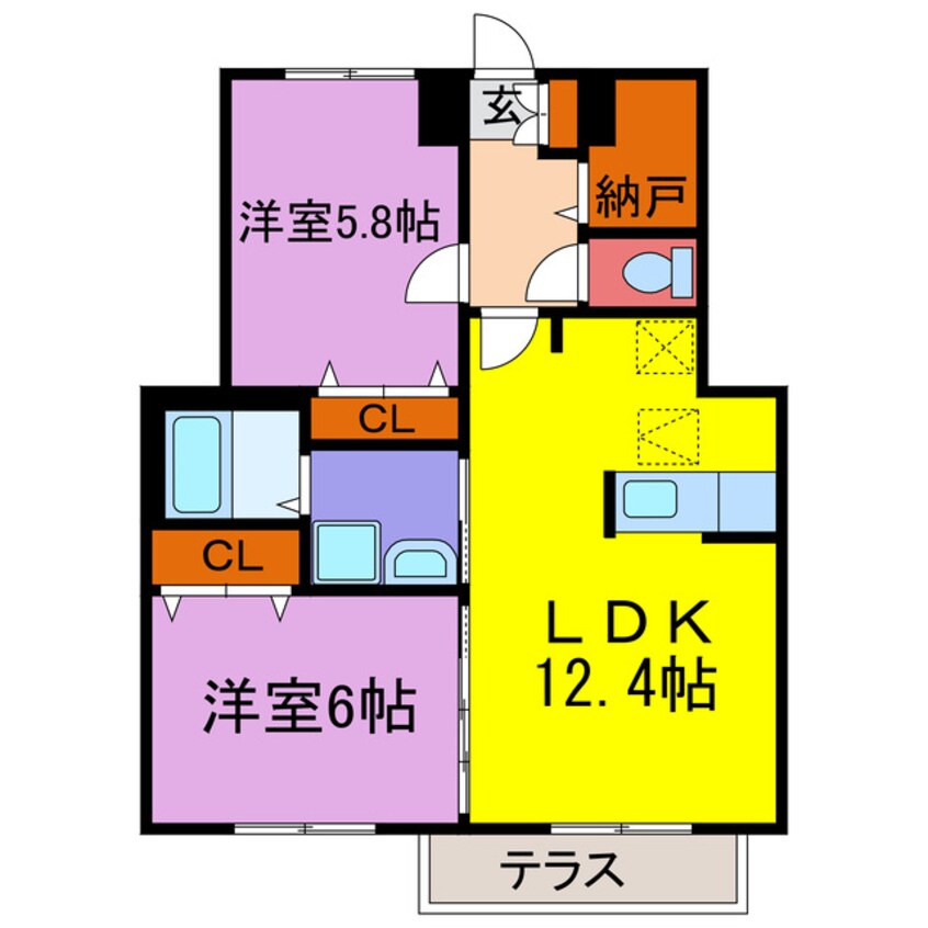 間取図 コータ・コート