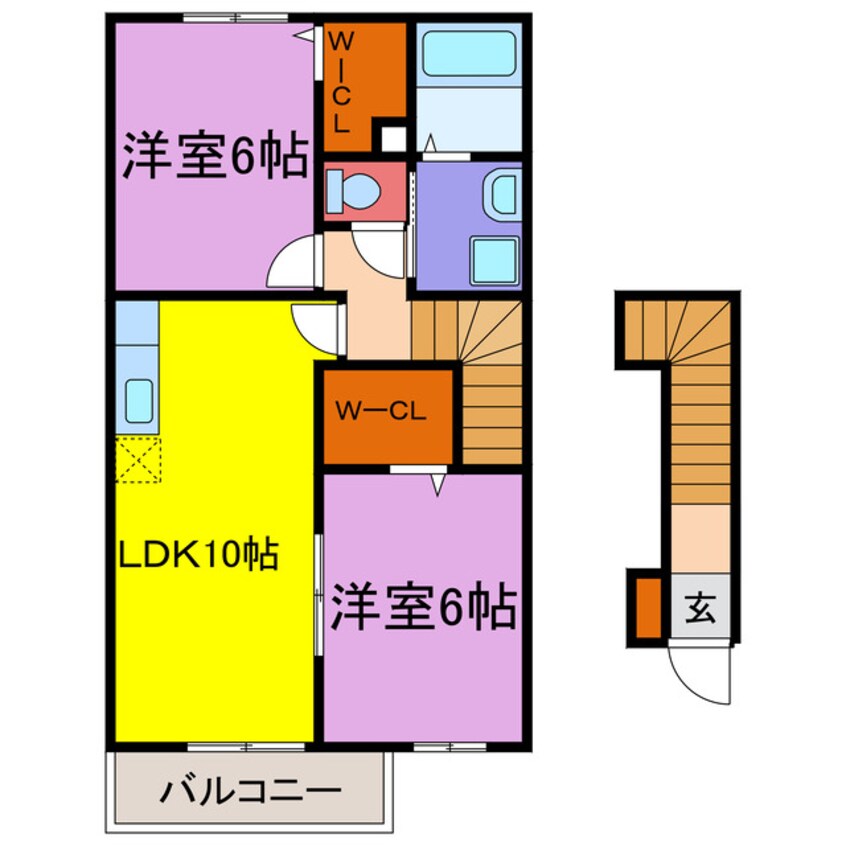 間取図 プロムナード