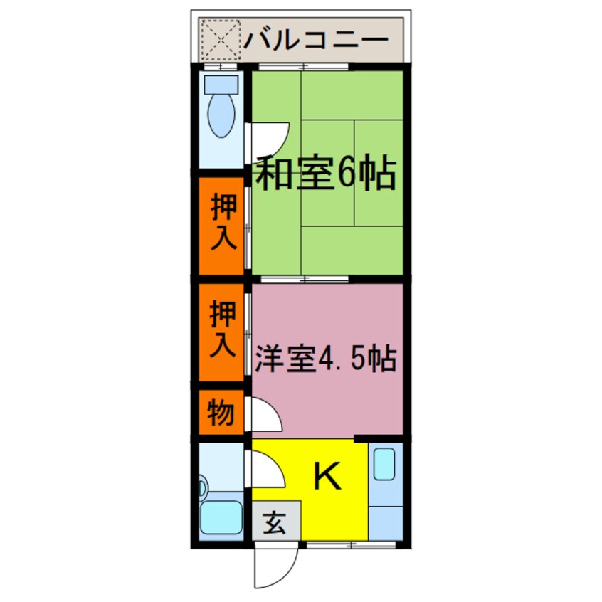 間取図 大崎荘