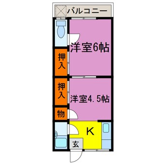 間取図 大崎荘