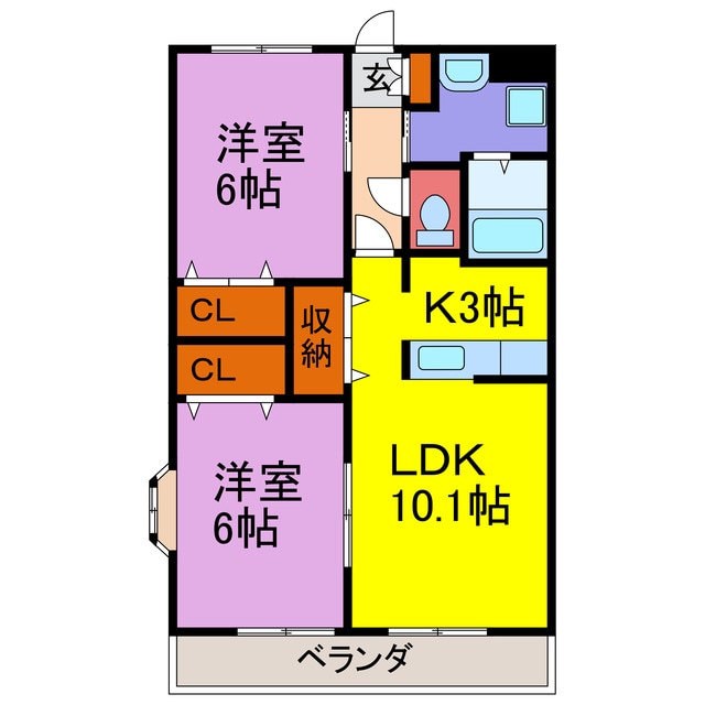 間取り図 ハイツエトワール