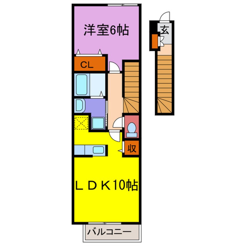 間取図 ホーリー　ビサイド