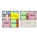 溝口駅前　高橋邸の間取図