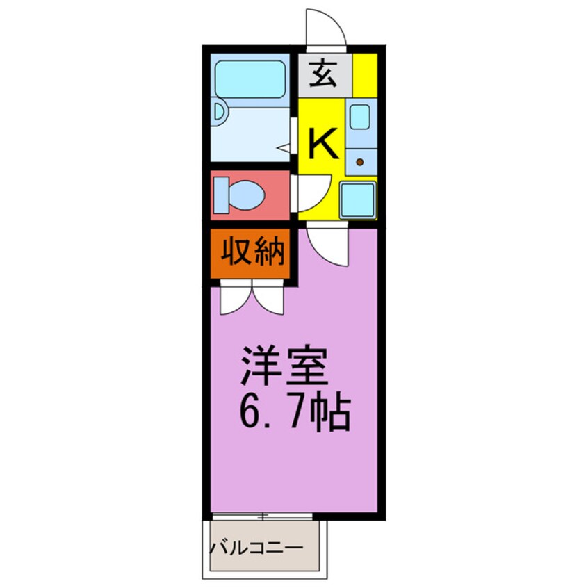 間取図 キャトルセゾン福崎