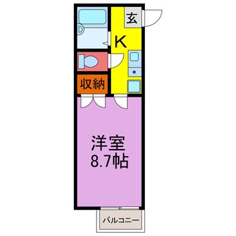 間取図 キャトルセゾン福崎