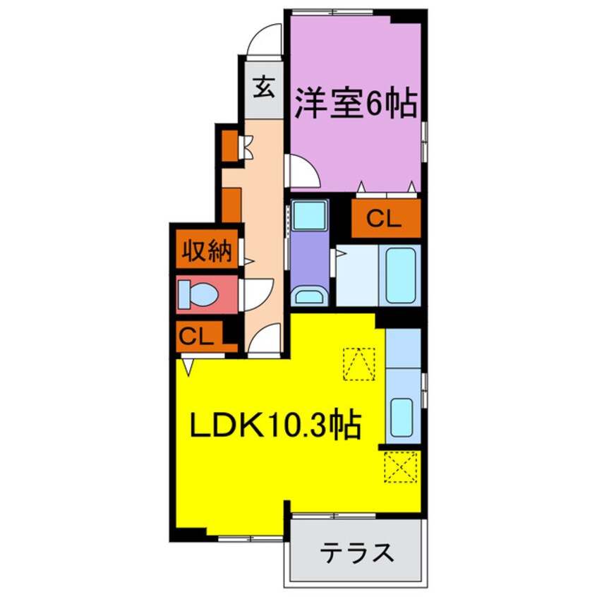 間取図 プロスペリティー１１５