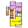 プロスペリティー１１５ 2LDKの間取り