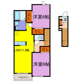 間取図 ベンファーター