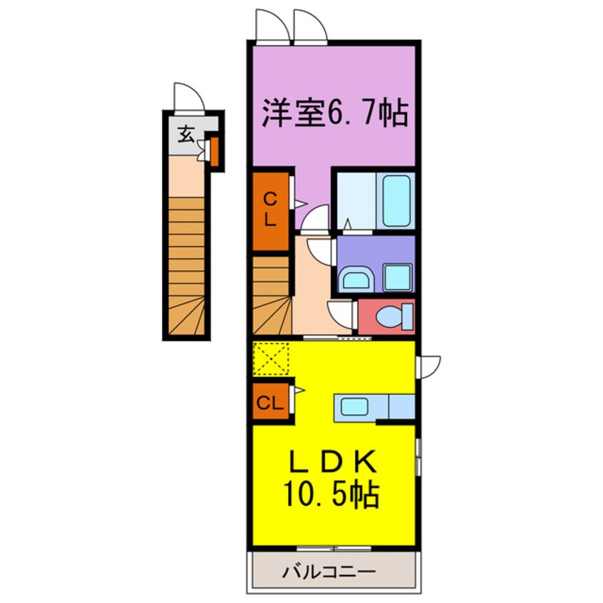間取図 ノース・フィオーレ