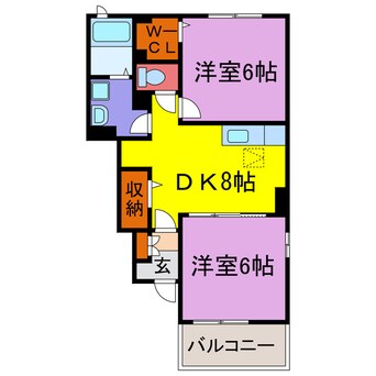 間取図 セレノ　ハウスⅠ・Ⅱ