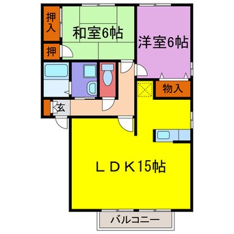 間取図 グリーンシェルター