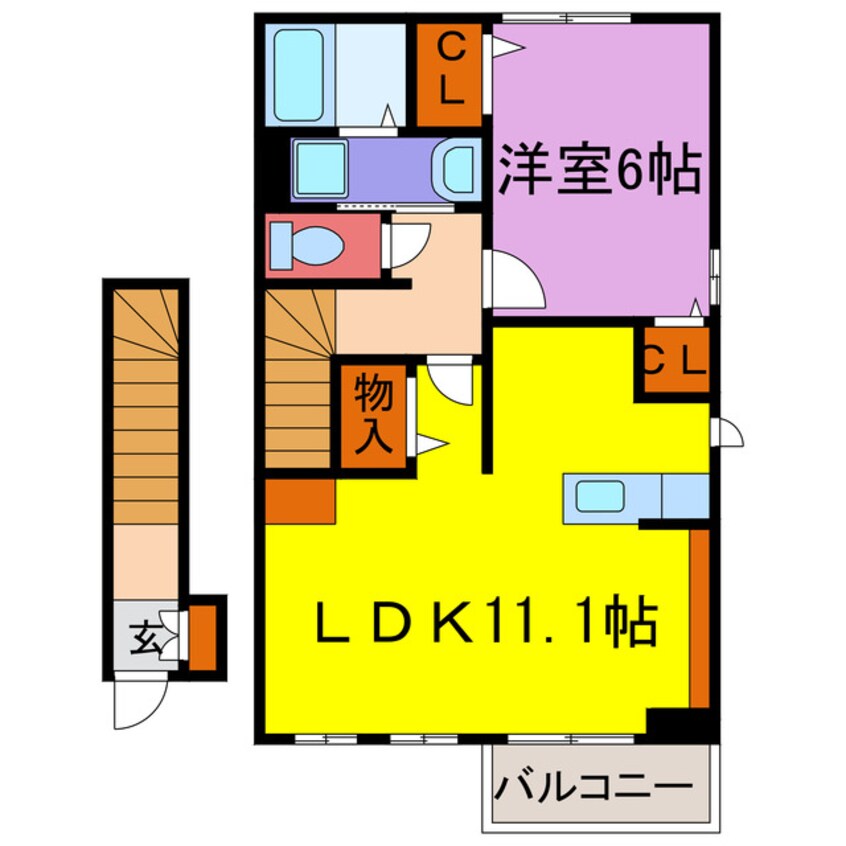 間取図 フレグランス香寺Ⅰ・Ⅱ