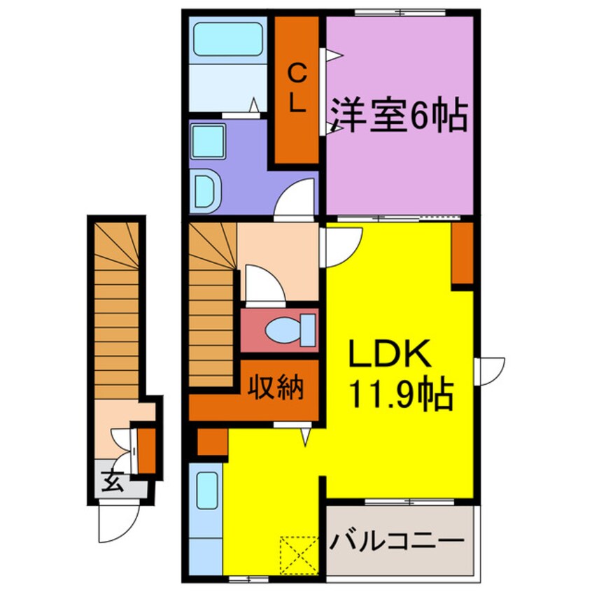 間取図 ミーテククルⅡ
