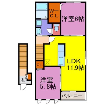 間取図 エスペランサ天神Ⅰ・Ⅱ・Ⅲ・Ⅳ