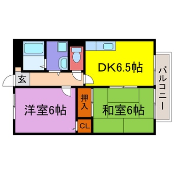間取図 パセオ寿