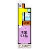 メゾンアポロ 1Kの間取り