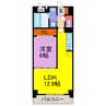 KUNIO 1LDKの間取り