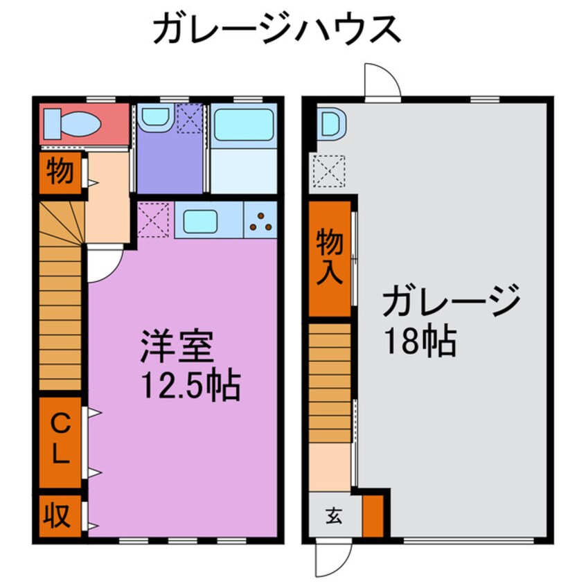 間取図 GARAXIA福崎