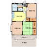 メゾンローリエ 3DKの間取り